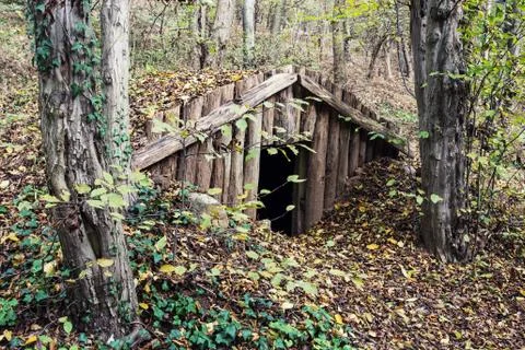 Old dugout Stock Photos
