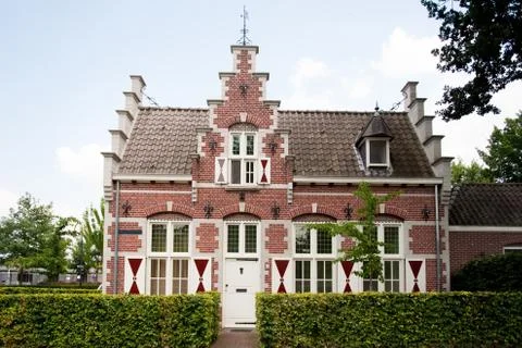Old dutch house Stock Photos