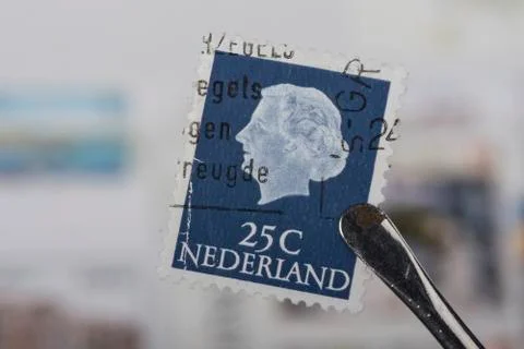 Old Dutch stamp Stock Photos