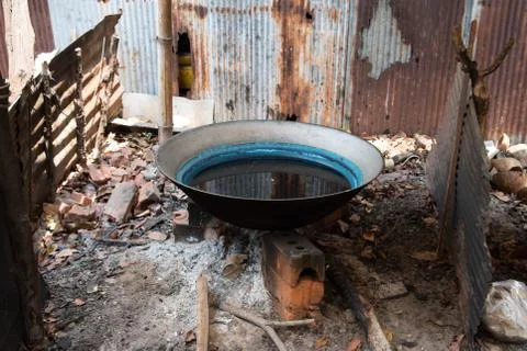 The old dye Stock Photos