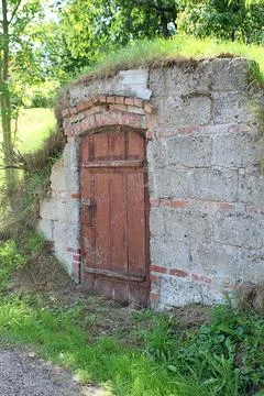 Old earth cellar Stock Photos