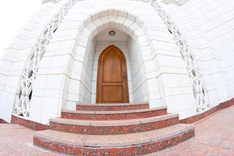 Old eastern style door Stock Photos