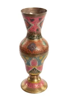 Old Eastern Vase Stock Photos