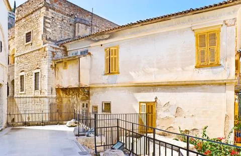 The old edifices in Nafplio, Greece Stock Photos