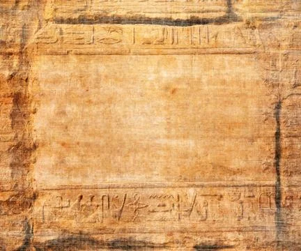 Old egypt hieroglyphs Stock Photos