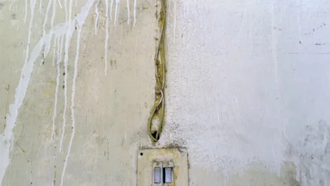 Old elecric wire Stock Footage 322933963