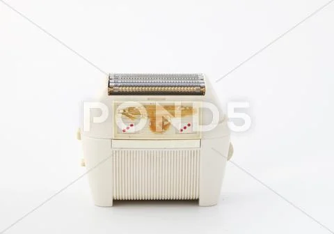 Old electrc shaver Stock Photos