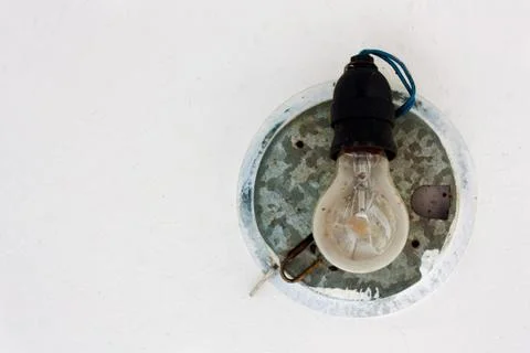 Old electric bulb Stock Photos