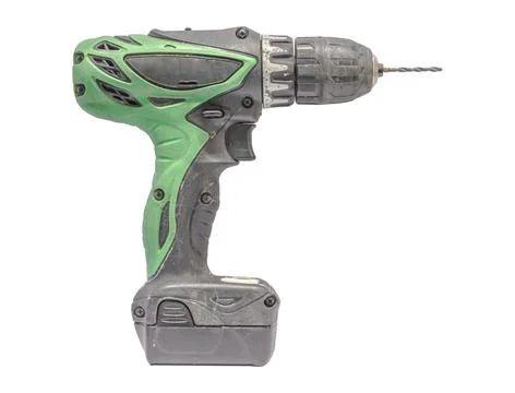 Old electric drill Stock Photos