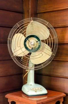 Old electric fan Stock Photos