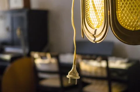 Old electric plug Фото