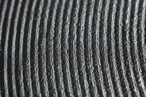 Old electric range solid metal disc heating element. Damaged and peeling. Mac Foto stock