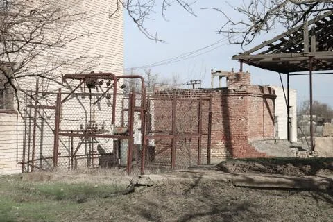 Old electric system Stock Photos