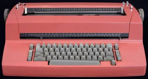 Old electric typewriter Stock Photos