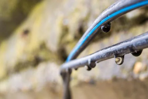 Old Electrical Cable Stock Photos