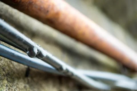 Old Electrical Cable Stock Photos