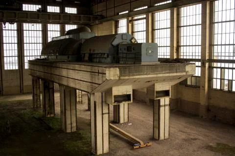 Old Electrical generator Stock Photos