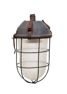 Old electrical lantern Stock Photos