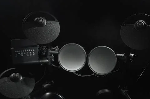 Old electronic Drum Kit Stock Photos