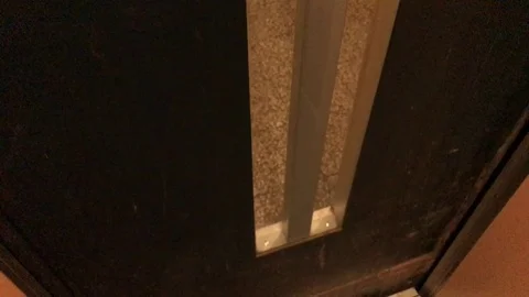Old elevator drive in slow motion Stock Footage 74054389