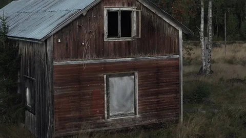 Old Empty Abandoned House - Spooky Scary Haunted Paranormal Activity 動画素材 117914086