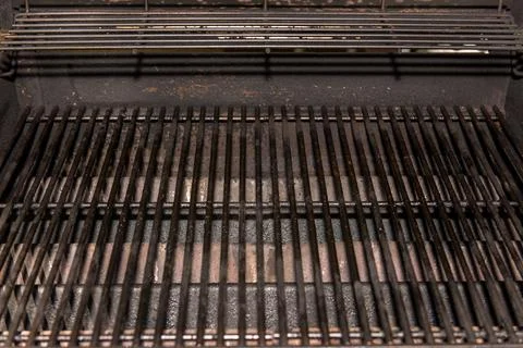 Old Empty Barbecue Grill Texture Foto stock