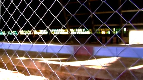 Old empty factory Stock Footage 34654916