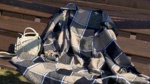 Old empty rustic wooden swing Stock Footage 122526221