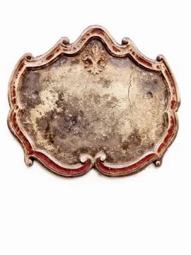 Old empty sign with copy space Foto stock