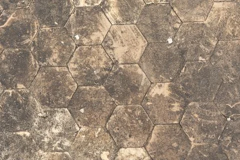 An old enamel tile wall texture. Foto stock
