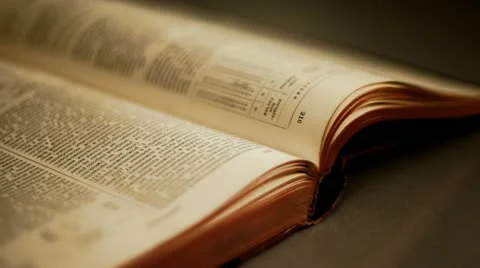 Old encyclopedia 2 Stock Footage 21891891