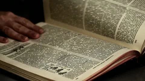 Old encyclopedia Stock Footage 21891443