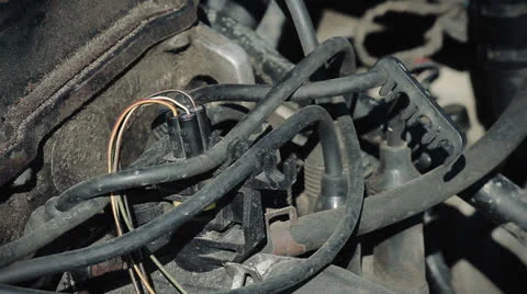 Old Engine Stock Footage 26262649