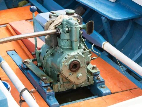 Old engine Stock Photos