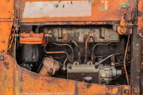 Old engine Stock Photos