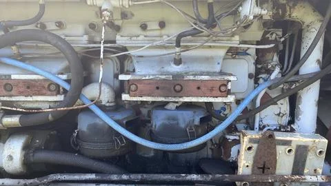 Old Engine 库存照片
