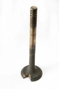 Old engine valve Stock Photos
