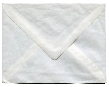 Old envelope, closed Stock Photos