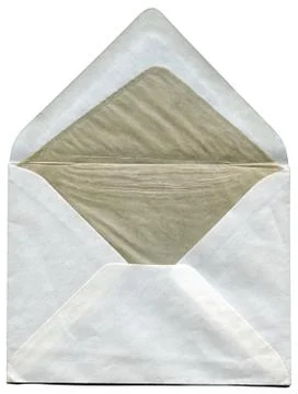 Old envelope, open Stock Photos