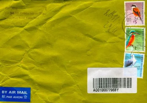 The old envelope. Stock-Fotos