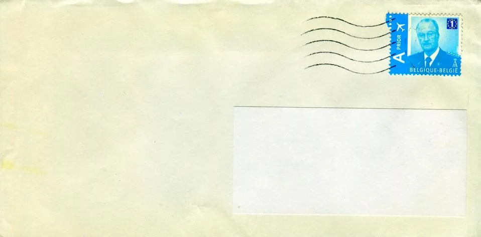 The old envelope. Foto stock