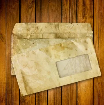 Old envelopes Stock Photos