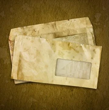 Old envelopes Stock Photos