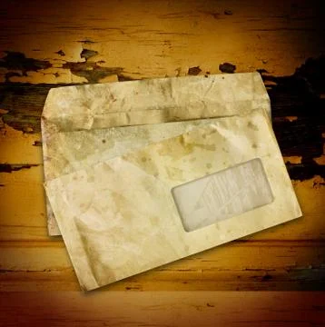 Old envelopes Stock Photos