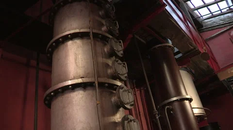 Old equipment to ferment wine Stock Footage 59643881