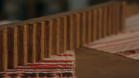 Old equipment on the table Stock-Footage 94724241