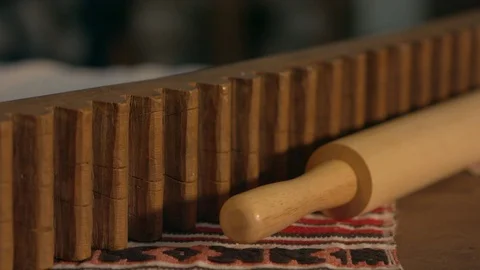 Old equipment on the table Vídeos de archivo 94724262