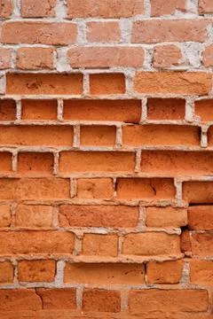 Old Eroded Brick Wall Stock Photos