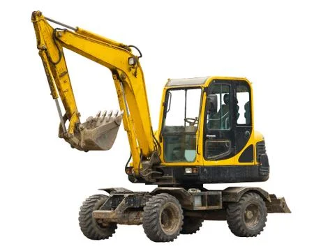 Old excavator Stock Photos
