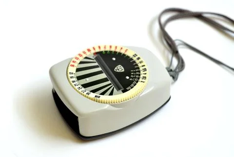 Old exposure meter Stock Photos